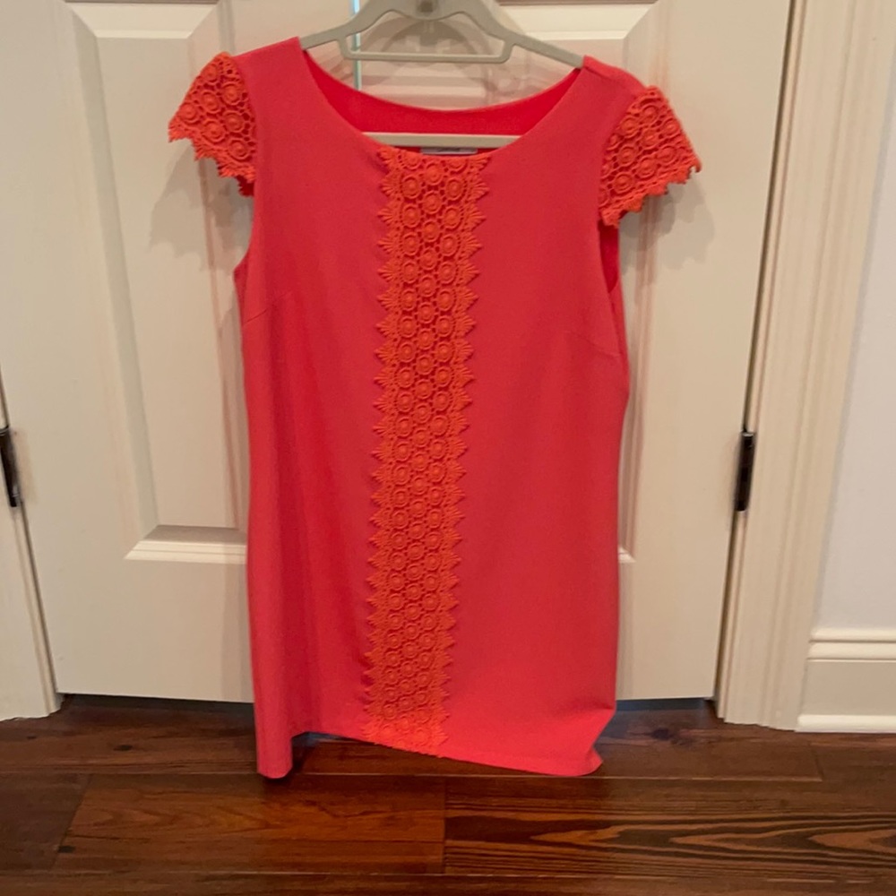 Coral dress